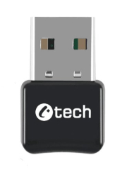 Bluetooth adaptér C-TECH BTD-01, v 5.0, USB mini dongle