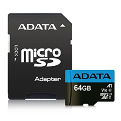 Adata/micro SDHC/64GB/UHS-I U1 / Class 10/+ Adaptér