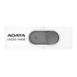 ADATA UV220/64GB/USB 2.0/USB-A/Bílá