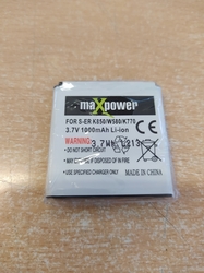 MaxPower baterie pro Sony Ericsson K850/W580/K770 Li-Ion 1000 mAh; 3.7V 