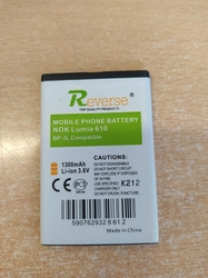 Reverse baterie BP-3L pro Lumia 610 Li-Ion 1300 mAh; 3.6V 