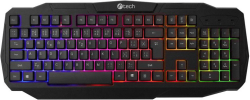 C-TECH Arcus GKB-15/Drátová USB/CZ-SK layout/Černá