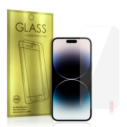 Tempered Glass Gold for IPHONE 15/15 PRO 