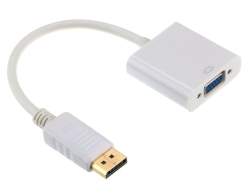 Gembird adaptér DisplayPort - VGA, M/F, white